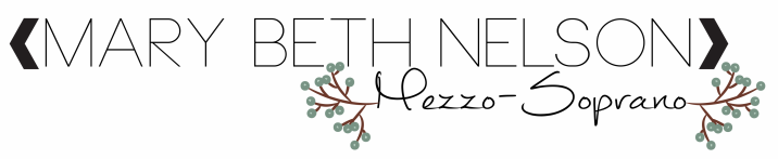 Mary Beth Nelson | mezzo-soprano